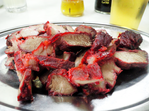 ファイル:Japanese Chinese Cuisine -（叉燒）Char Siu at Kaiinkaku in Yokohama Chinatown, Kanagawa, established in 1936.png