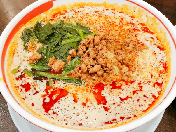 ファイル:Japanese Chinese Cuisine -（匠 麻辣担担麺）Spicy Tan Tan Men Jang Style at Saikoh Shinkan in Yokohama Chinatown, Kanagawa, established in 1988.png