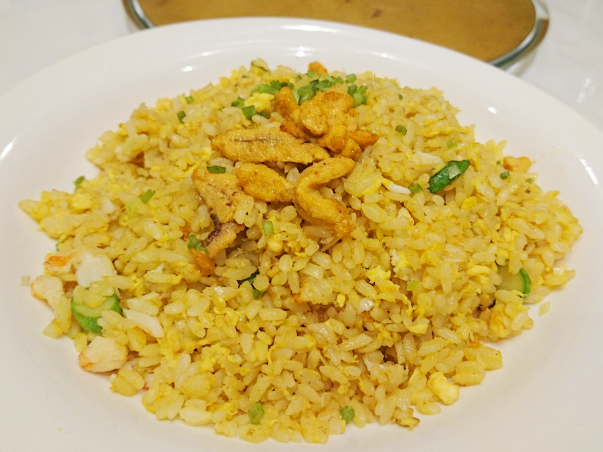 ファイル:Japanese Chinese Cuisine -（海胆蟹肉炒飯）Stir Fried Rice with Urchin & Crab at Heichinrou in Yokohama Chinatown, Kanagawa, established in 1884-15 May 2022.png