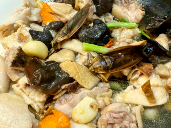 ファイル:Chinese Cuisine -(桂花蝉蒸鸭仔)Gui Hua Chan Zheng Ya Zi.png