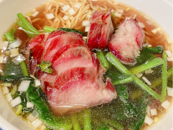 ファイル:Japanese Chinese Cuisine -（叉焼湯麺）Noodles with Roasted Pork at Heichinrou in Yokohama Chinatown, Kanagawa, established in 1884-15 May 2022.png