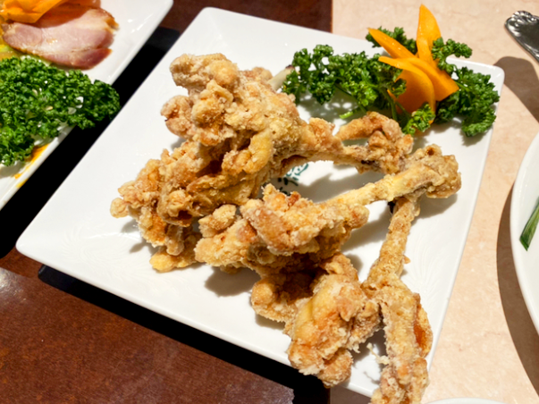 ファイル:Japanese Chinese Cuisine -（开花炸鶏）Tulip Deep Fried Chicken at Keitokuchin in Yokohama Chinatown, Kanagawa, established in 1993.png