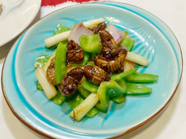 ファイル:Chinese Cuisine -(姜葱炒知了)Jiang Cong ChaoZhi Le.png