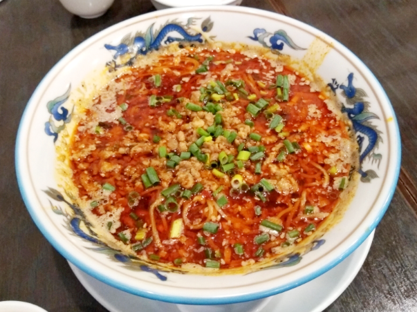 ファイル:Japanese Chinese Cuisine -（菜香 担担麺）Spicy Tan Tan Men Saikoh Style at Saikoh Shinkan in Yokohama Chinatown, Kanagawa, established in 1988.png