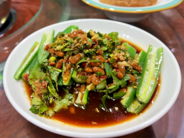 ファイル:Chinese Cuisine -(水豆豉拌秋葵)Shui Dou Chi Ban Qiu Kui.png