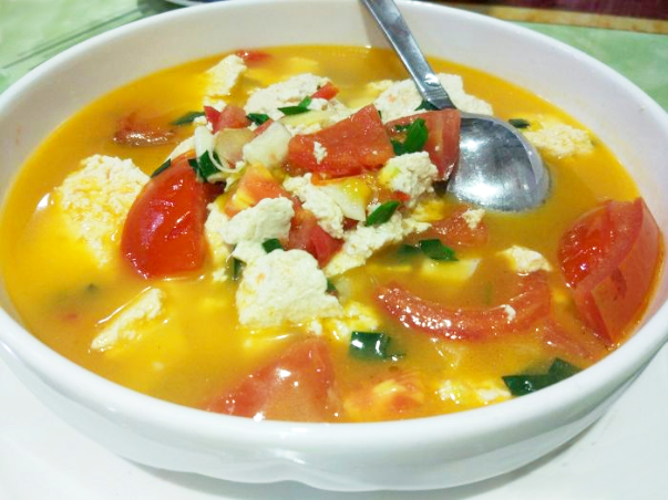 ファイル:Chinese Cuisine -(蕃茄嫩豆花)Fan Qie Nen Dou Hua.png