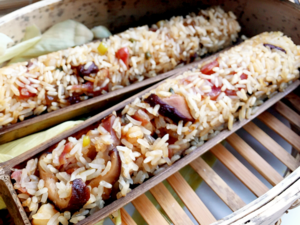 Chinese Cuisine -（竹筒饭）Bamboo Sticky Rice.png