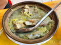 Chinese Clay Pots -（酸菜折骨肉）Suan Cai Zhe She Gu Rou at 亮亮小吃 in Harbin, Heilongjiang.png