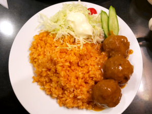 Japanese Tomato Dishes - Biddock Rice in Nemuro, Hokkaido.png
