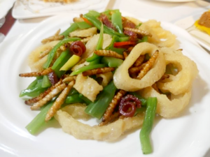 Chinese Cuisine -（云南竹虫炒）Yun Nan Zhu Chong Chao.png