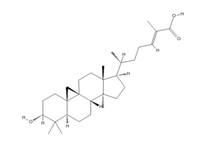 Triterpenoid - Isomangiferolic acid.png