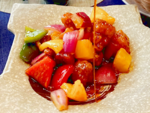 Chinese Cuisine -（甜蜜咕噜肉）Tian Mi Gu Lu Rou.png