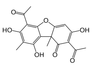 Dibenzofuran - Usnic Acid.png