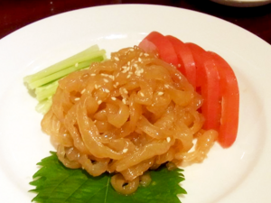 Japanese Jellyfish Salad -（Chuka Kurage）Marinated Jellyfish Salad.png