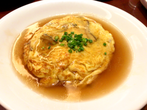 Japanese Omelette - Ebitama（香煎芙蓉蟹）Manchinrou in Yokohama Chinatown, Kanagawa, established in 1892.png