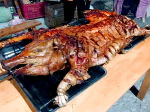 Chinese Cuisine -（烤野猪）Kao Ye Zhu.png