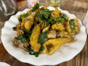 Chinese Cuisine -（捞叶炒鸡）Lao Ye Chao Ji.png