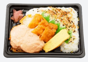 Japanese Tomato Dishes - Chicken Nanban Bento from Lawson convenience store.png