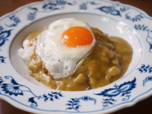 Japanese Curry Rice - Kouto Rice at Ajirotei in Gifu City, Gifu, established in 1907.png