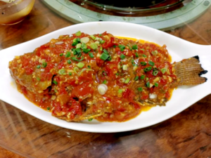 Chinese Cuisine -（糟辣鱼）Zao La Yu.png