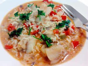 Portuguese Tomato Dishes - Arroz de Tamboril.png