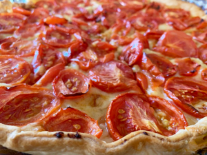 French Tomato Dishes - Tarte à la Tomate.png