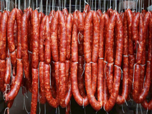 Chinese Cuisine -（腊肠）Dried Cured Sausage.png