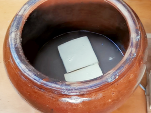 Chinese Cuisine -（咸豆腐）Salted Tofu.png