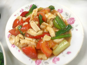 Taiwanese Tomato Dishes - （炒龍骨髓）Chao Long Gu Shi.png