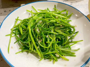 Taiwanese Cuisine -（清炒水蓮）Qing Chao Shui Lian.png