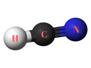 Chemical Compound -（H−C≡N）Hydrogen Cyanide.png