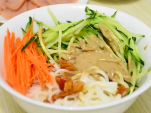 Chinese Cold Noodle - 芝麻酱凉面 Cold Noodles with Sesame Sauce in Beijing.png