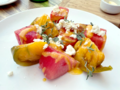 American Tomato Dishes -（The Girl & The Fig）Heirloom Tomato and Watermelon Salad.png