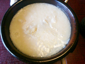 Japanese Cuisine -（Chicken Hot Pot）Toriyasa in Kyoto, established in 1788.png
